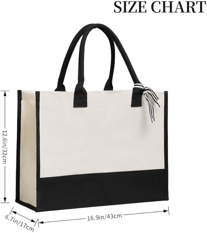 Personalized Canvas Tote for Teachers